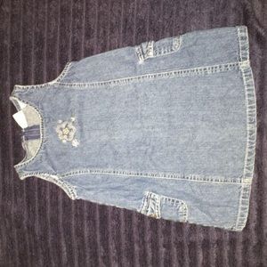 TKS Basics Jean Flower dress 2T